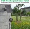 Solar Panel Compatible with Blink Outdoor & Blink XT2/XT Continuous Power Supply IP66 Weatherproof (3PACK Black)