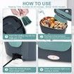 Electric Lunch Box Food Warmer Herrfilk Portable Food Heater for Car 1.5 L