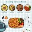 Electric Lunch Box Food Warmer Herrfilk Portable Food Heater for Car 1.5 L