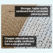 Cardboard Cat Scratcher Bed Cave Lounge House Cave Box Scratching Lounger Toy