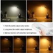 Rechargeable Desk Lamp with USB Charging Port, Pen Holder/Phone Holder, Study Lamp for Kids Home Office Bedroom