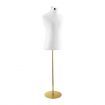 Male Mannequin Dressmakers Dummy Display Stand Manikin Torso Dress Form Metal Base 165-185cm White