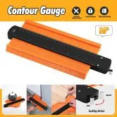 10 Inch Contour Gauge Profile Tool Duplicator Measuring with Metal Lock