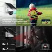 4G Solar Security Camera Wireless Outdoor CCTV Home Surveillance System with Battery Remote Control