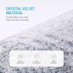 Large Area Rug Floor Mat Carpet Non Slip Living Room Bedroom Soft Velvet Abstract Style