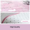 Large Fluffy Shaggy Rug Area Floor Mat Living Room Bedroom Carpet Light Pink 200x300CM
