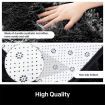 Large Shaggy Fluffy Area Rug Floor Mat Living Room Carpet Bedroom Nursery Anti Slip