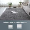 Shaggy Fluffy Area Rug Large Floor Mat Living Room Carpet Bedroom Grey 240X330CM