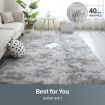 Large Shaggy Fluffy Rug Area Floor Carpet Mat Living Room Bedroom Non Slip 240X330CM