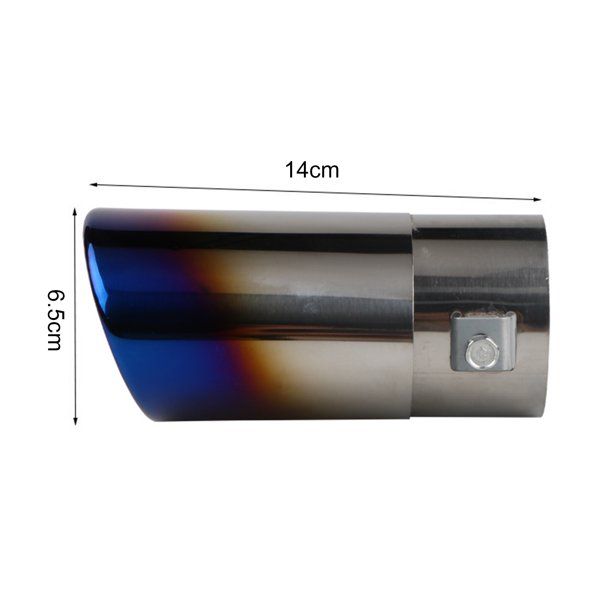 Exhaust Tip Surface Polishing Antirust Stainless Steel Soundabsorbing