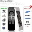 W3 Air Mouse 4-in-1 W3 Voice Remote 2.4g Wireless Remote Control for Nvidia Shield/Android Tv Box/PC/Projector/HTPC/All-in-one PC