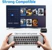 W3 Air Mouse 4-in-1 W3 Voice Remote 2.4g Wireless Remote Control for Nvidia Shield/Android Tv Box/PC/Projector/HTPC/All-in-one PC