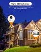Baby Monitor with Remote Pan Tilt Zoom Infrared Night Vision,Temperature Display,Lullaby,Two Way Audio,960ft Range