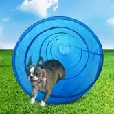 Dog Agility Tunnel Doggy Training Cave Puppy Chute Pet Exercise Play Toy Portable Carry Bag 5.5M