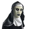 Halloween Latex Full Head Mask The Nun Horror Scary Cosplay Costume Mask