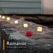 Halloween Flameless Tea Lights Candles,12 pcs Flickering Tealights with Warm White Light for Christmas,Wedding,Valentine's Day,