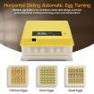 Petscene 36 Eggs Automatic Incubator Hatching Hatcher Machine Egg Turning LED Display with Four-Leaf Clover-Shaped Tray