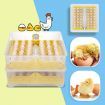 Petscene 96 Eggs Incubator Automatic Egg Hatcher Digital Hatching Brooder Temperature Humidity Control Turner LED Display
