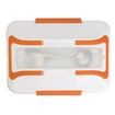 Electric Heating Lunch Box with Stainless Steel Container, 12V 24V Only Car Plug