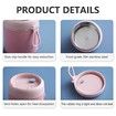 Mini Insulated Lunch Box Food Container With Spoon Stainless Steel Vacuum Soup Cup