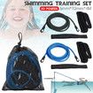 4M Swim Training Belts Swim Bungee Cords Resistance Bands