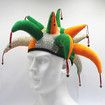 Halloween Costume Fox Hat, Adult Soft Jester Hat with Bells