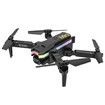 Mini Drone 4K Professional HD Camera WIFI FPV Air Pressure Fixed Altitude Foldable Quadcopter RC Helicopter Toys Dual Batteries