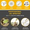 Oil Sprayer for Cooking,Olive Oil Sprayer Mister,kitchen Gadgets Accessories for Air Fryer,Canola Oil Spritzer