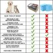 Washable Dog Pee Pad Blanket Waterproof Reusable Dog Diapers Washable Puppy Training Pad 100 X 70 CM