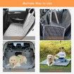 Pets Car Dog Cover Back Seat - Dog Car Hammock For Car/Truck/SUV Nonslip Rubber Back Washable Luxury Material