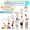 800Pcs 4D Straw Constructor Toys STEM Building Engineering Toys for Boys and Girls Gift