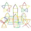 600Pcs Straw Constructor Toys STEM Building Engineering Toys for Boys and Girls Gift