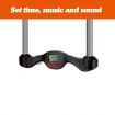 Mini Basketball Hoop Door Ring Wall Mounted Indoor Hang On Toy Set for Kids with Ball Electronic Scoreboard