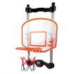 Mini Basketball Hoop Door Ring Wall Mounted Indoor Hang On Toy Set for Kids with Ball Electronic Scoreboard
