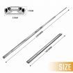 Heavy Duty Drawer Slides Guide Rails Cabinet Locking Runners Ball Bearing Track 125Kg