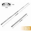Drawer Runners Heavy Duty Slides Rails Cabinet Guide Locking Ball Bearing Track 125Kg