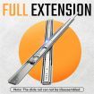 Heavy Duty Drawer Slide Rails Runners Locking Ball Bearing Guide Cabinet Track 227Kg