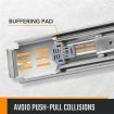 Heavy Duty Drawer Slide Rails Runners Locking Ball Bearing Guide Cabinet Track 227Kg