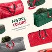 Artificial Christmas Tree Storage Bag Durable Large Capacity for Trees Up to 165CM Can Also Store Inflatables