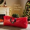 Artificial Christmas Tree Storage Bag Durable Large Capacity for Trees Up to 165CM Can Also Store Inflatables