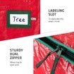 Artificial Christmas Tree Storage Bag Durable Large Capacity for Trees Up to 165CM Can Also Store Inflatables