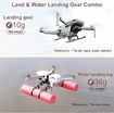 Mavic Mini 2 Landing Gear Leg & Water Landing Gear for DJI Mini 2/ Mavic Mini/Mini SE Accessories, Foldable Extender Mini 2 Landing Gear Combo