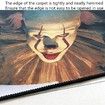 3D Vortex Optical Illusion Rug Round Carpet Clown Doormat for Lvining Bedroom Black White Plaid 3D Visual(50*80cm)