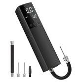 Electric Ball Pump,Smart Air Pump Portable Fast Ball Inflation with Precise Pressure Gauge and Digital LCD Display for Football Basketball Volleyball (2 Pin and 1 Spout)