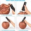 Electric Ball Pump,Smart Air Pump Portable Fast Ball Inflation with Precise Pressure Gauge and Digital LCD Display for Football Basketball Volleyball (2 Pin and 1 Spout)