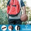 Electric Ball Pump,Smart Air Pump Portable Fast Ball Inflation with Precise Pressure Gauge and Digital LCD Display for Football Basketball Volleyball (2 Pin and 1 Spout)