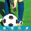 Electric Ball Pump,Smart Air Pump Portable Fast Ball Inflation with Precise Pressure Gauge and Digital LCD Display for Football Basketball Volleyball (2 Pin and 1 Spout)