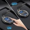 12V Socket USB Charger Dual QC 3.0 with LED Voltmeter Waterproof Car Charger Adapter for RV Marine Motorcycle