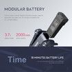 4K HD ESC Dual Camera Optical Flow Localization 2.4G WIFi Obstacle Avoidance Quadcopter Toys Dual Batteries