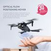 4K HD ESC Dual Camera Optical Flow Localization 2.4G WIFi Obstacle Avoidance Quadcopter Toys Dual Batteries